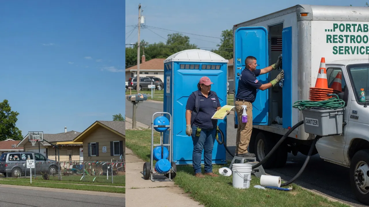 Portable Toilet Rental in Mt Zion, IL near me